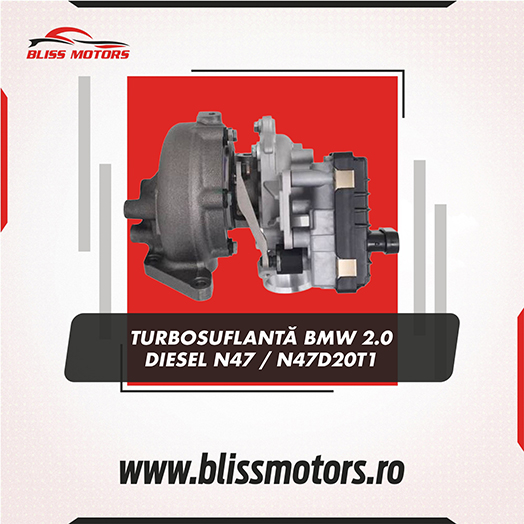 Turbosuflantă BMW N47 N47D20T1 OEM [3]