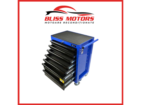 Scule - dulap scule GEKO G10841 7 sertare profesional blue edition