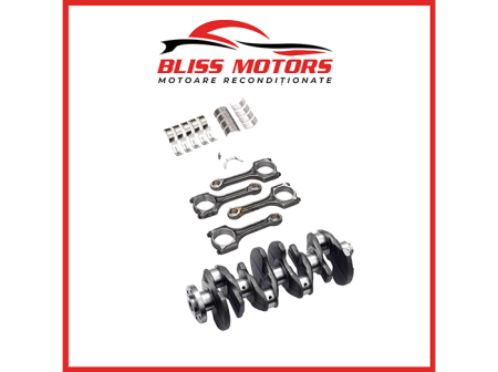 Kit reparație motor MINI 1.6 Turbo cu arbore cotit, biele și set cuzineți pentru Cooper S și JCW R56 R57 R60 R61 [1]