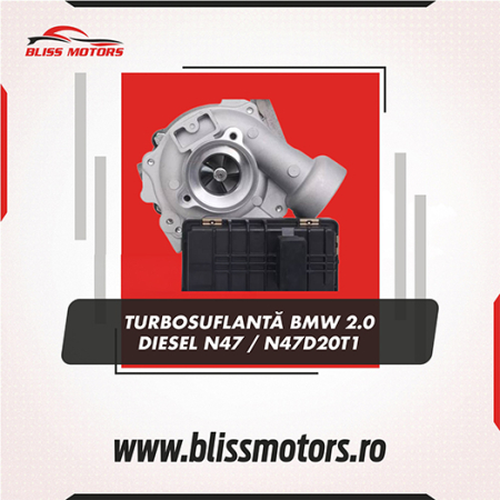 Piese Motoare - Turbosuflantă BMW N47 N47D20T1 OEM