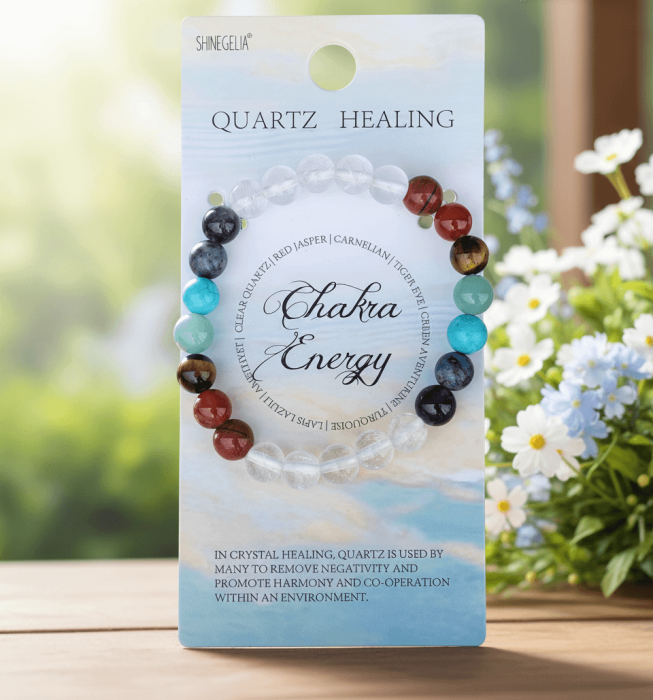 Bratara Chakra Energy din pietre semipretioase naturale [1]