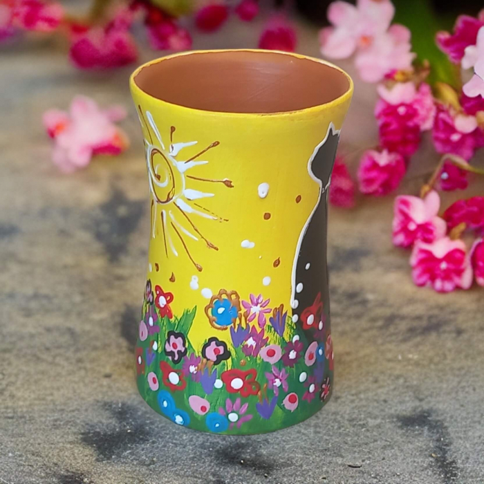 Vaza din ceramica, Pictata manual-8 [2]