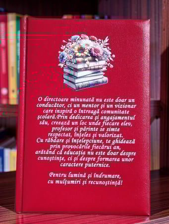 Noutati - Agenda A5 Personalizata- Directoare Scoala