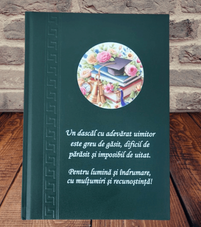 Cadou profesori - Agenda Herlitz Personalizata-Cadou pentru Absolvire