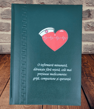 Noutati - Agenda Herlitz Personalizata-Cadou pentru Infirmiera