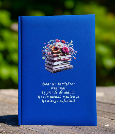 Cadou profesori - Agenda personalizata- cadou pentru invatator