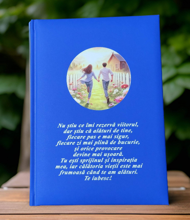 Cadouri pentru barbati - Agenda personalizata- cadou pentru iubit, iubita