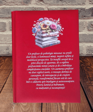 Craciun - Agenda personalizata-cadou pentru profesorii de psihologie