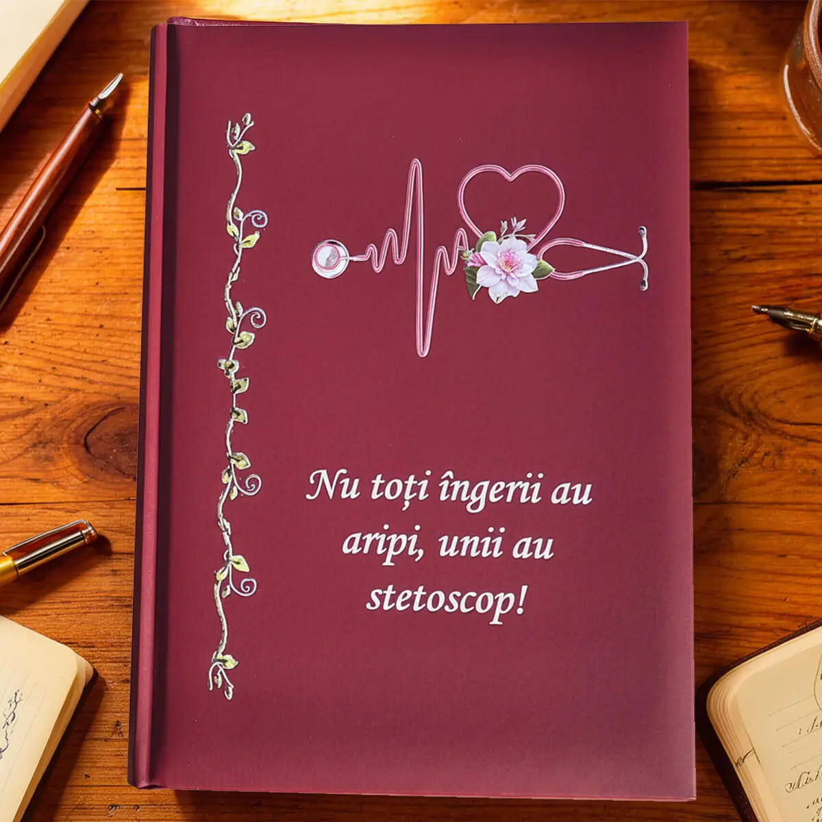 Idei de cadouri - Agenda personalizata- mesaj pentru medici-4