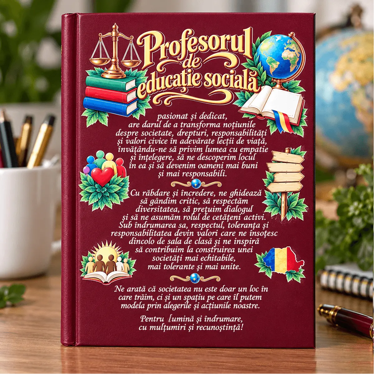 Agendă personalizată pentru profesor de educație socială - imagine principală [0]