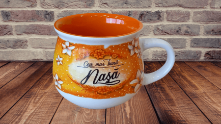 Idei de cadouri - Cana cu mesaj- Cea mai buna nasa