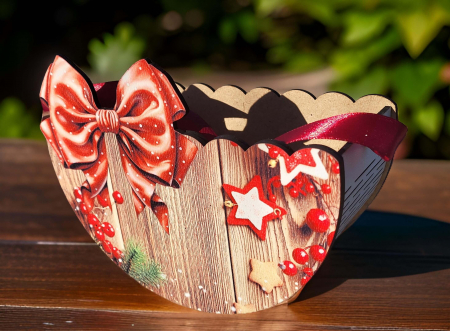 Idei de cadouri - Cutie personalizata pentru dulciuri si aranjamente de Craciun-3