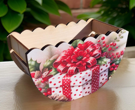Cadouri pentru copii - Cutie personalizata pentru dulciuri si aranjamente de Craciun-9