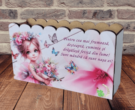 Cadouri pentru copii - Cutie personalizata/pt. dulciuri/suport creioane/cutie bijuterii