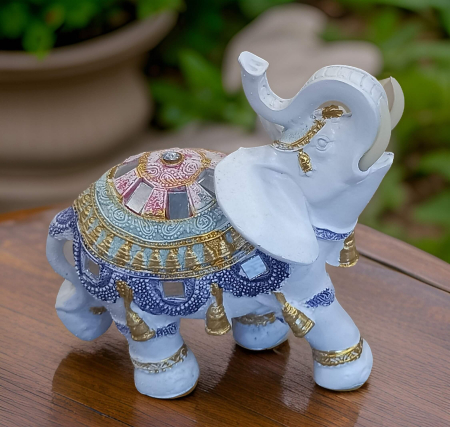 Decoratiuni casa - Elefant Alb Bibelou