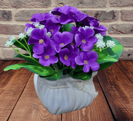 Noutati - Ghiveci cu violeta de Parma artificiala