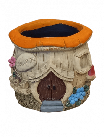 Ghiveci decorativ 10x8.5 cm [0]