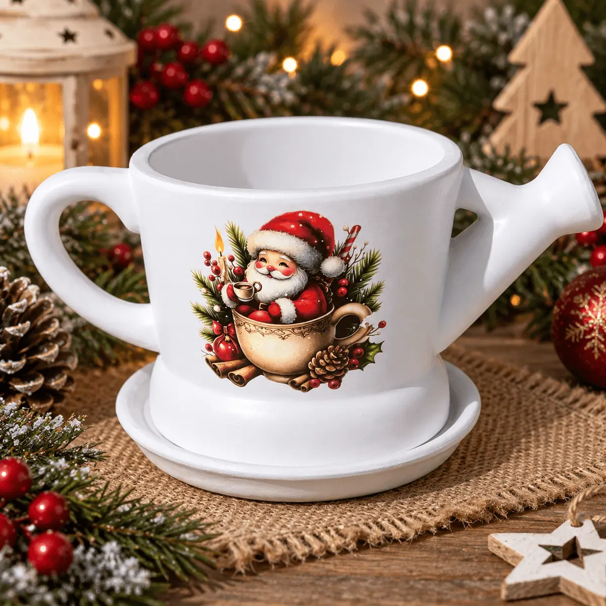 Mini ghiveci în formă de stropitoare, Ø 7 × 7 cm - imagine principală [1]