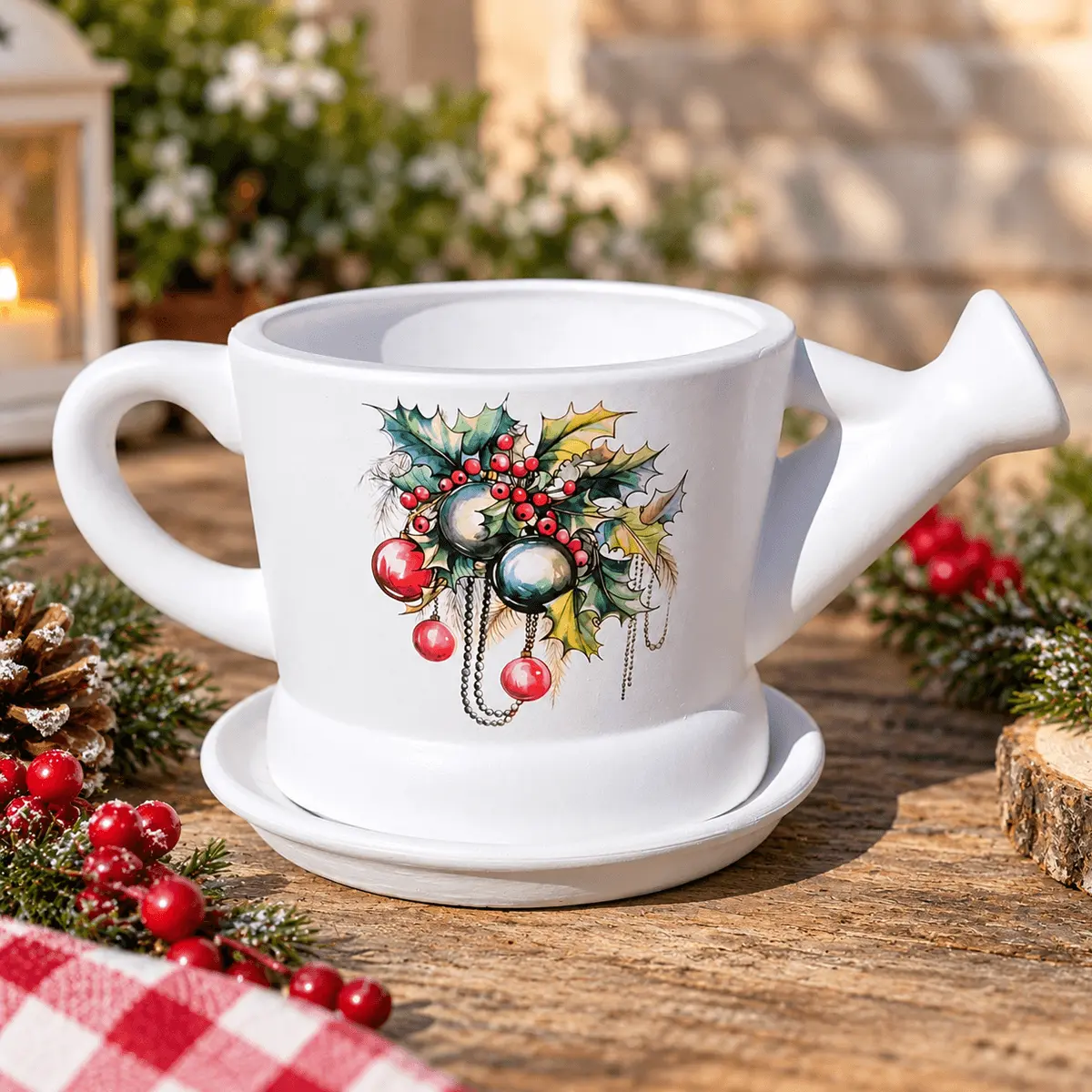 Mini ghiveci în formă de stropitoare, Ø 7 × 7 cm - imagine principală [0]