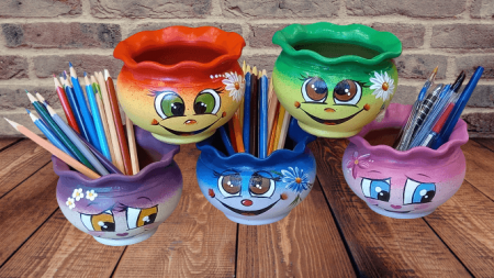 Ghiveci/Vaza/Suport pentru creioane cu personalitate [1]