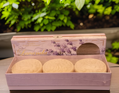 Idei de cadouri - Sapun artizanal Lavanda Toscana Fiorentino 3x125g