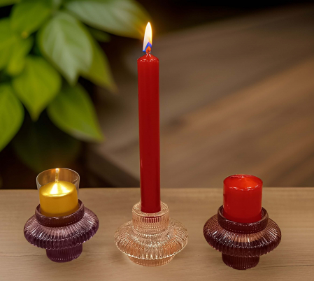 Decoratiuni casa - Suport Dublu pentru Lumanare