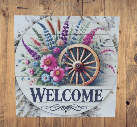 Noutati - Tablita pentru usa- Welcome