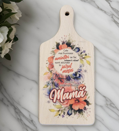 Tablouri personalizate - Tocator personalizat "Pentru cea mai buna Mama"