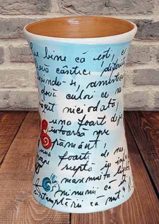 Vaza din ceramica, Pictata manual-20 [0]
