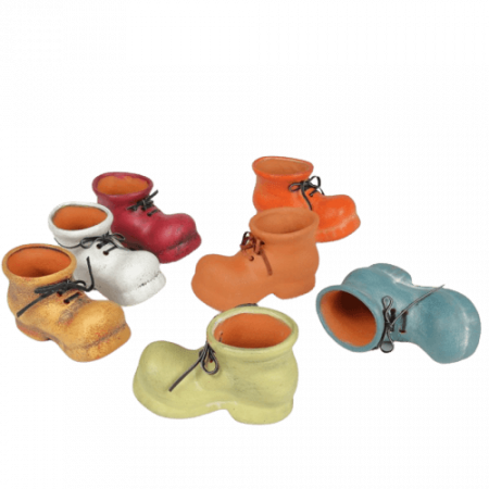 Decoratiuni casa - Vaza/ghiveci/suport model bocanc H 7 cm