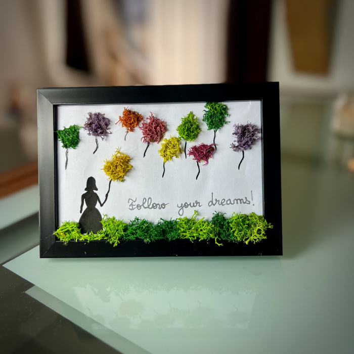 Tablou Follow your dreams 10x15cm [4]