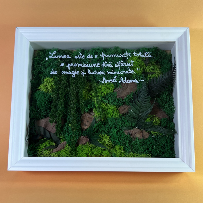 Tablou Tu si natura personalizabil 23x28cm [2]