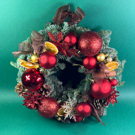 MAGIA CRACIUNULUI - Coronita rosie