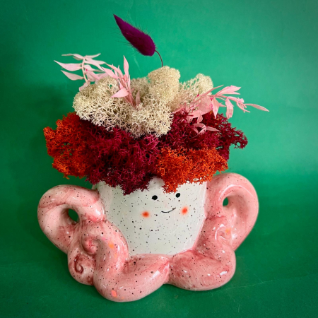 Aranjament Caracatița cu Moț 17cm [2]