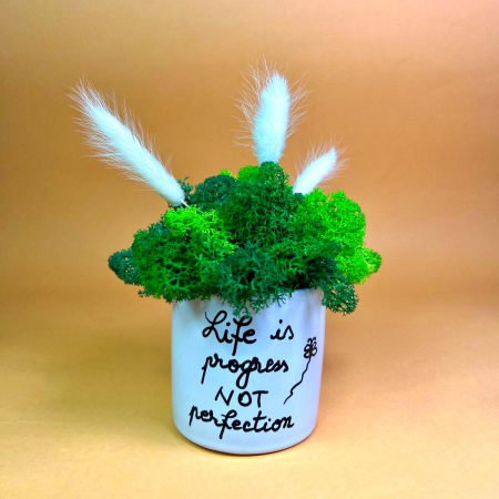 Mici cadouri naturale - Aranjament Perfect life 20x12cm