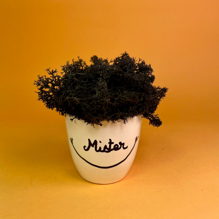Mici cadouri naturale - Aranjament Mister 9x9cm