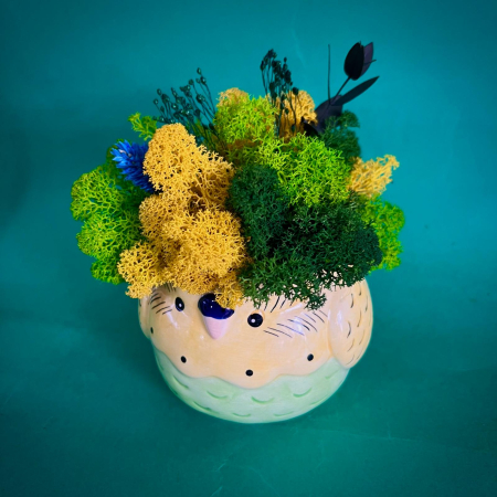 Aranjament Pasarica Vesela 18cm [2]