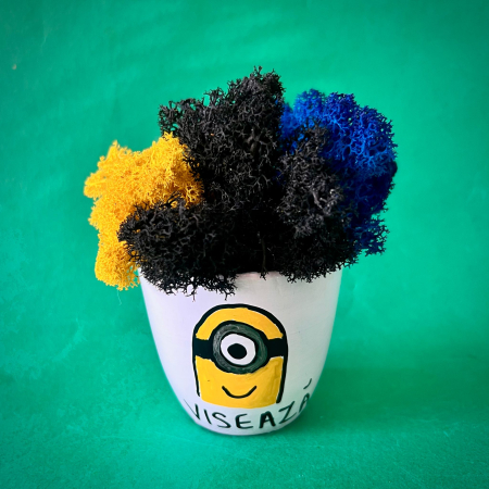 Funny - Aranjament Minion Visator 10x9cm