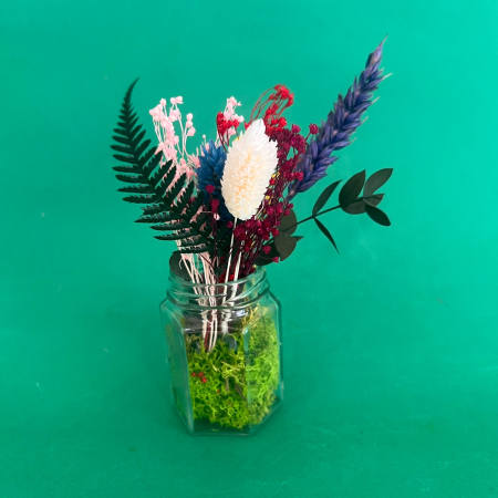 Mici cadouri naturale - Borcanel inflorit 17cm