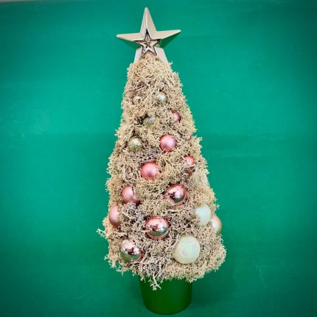 MAGIA CRACIUNULUI - Bradul cu Magie Alba 30X12cm