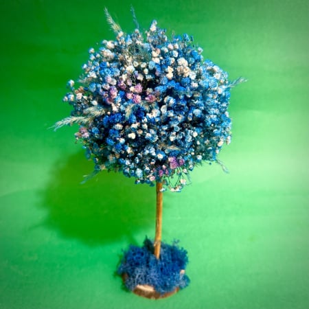 MINI COPACEI - Copacel albastru de poveste 25x15cm