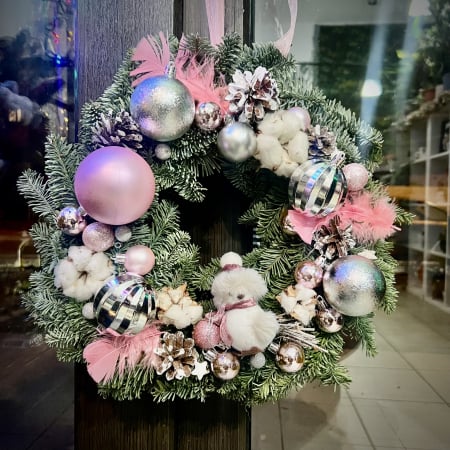 MAGIA CRACIUNULUI - Coronita din poveste 35cm