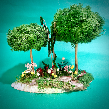 Mici cadouri naturale - Poienita fermecata 25X9cm