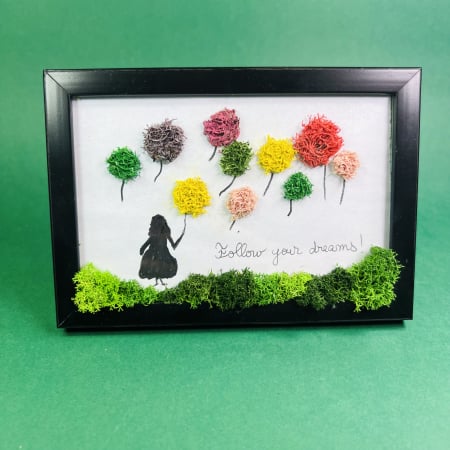 Tablou Follow your dreams 10x15cm [1]