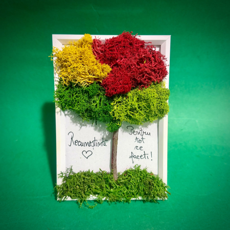 Mici cadouri naturale - Tablou Recunostinta pentru tot 10x15cm