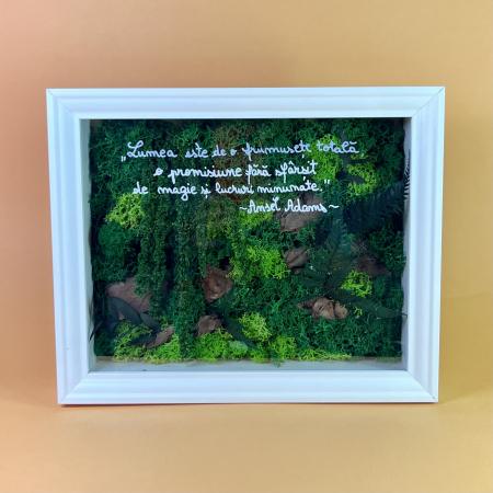 PERSONALIZATE - Tablou Tu si natura personalizabil 23x28cm
