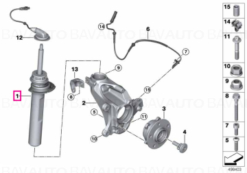 37106887793 AMORTIZOR FATA STG VDC BMW SERIA 2 F45 F46 [1]