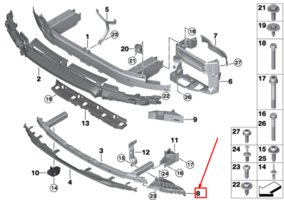 51118496127 ARMTURA STG BMW SERIA 6 G32 [1]