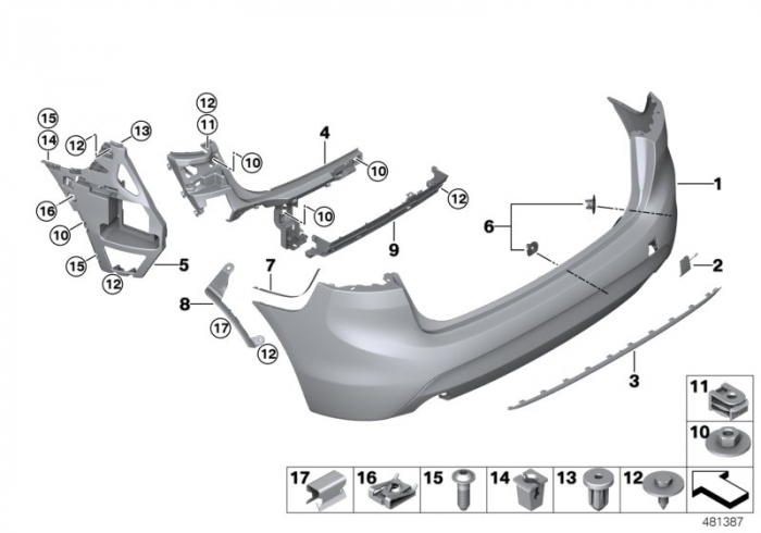 51127480088  BARA SPATE BMW SERIA 2 F45 LCI [1]
