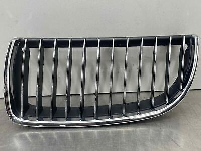 51137120008 GRILA RADIATOR DR. NEAGRA CU RAMA CROMATA BMW SERIA 1 E90 E91 [1]